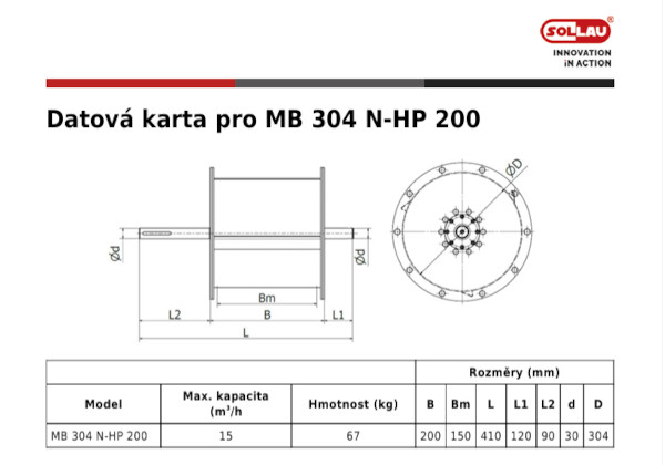 Tambor magnético MB N-HP