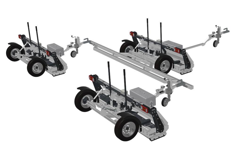 Escoba magnética MS 6000 F/N FALCON – suspensión triple