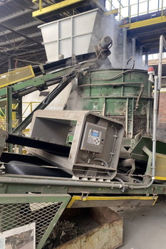 Detector de metales en forma de túnel METRON 05 D – producción de mezclas secas de mortero