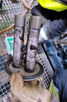 Filtro magnético MSP-S OCTOPUS – limpieza de amoníaco líquido en una planta química