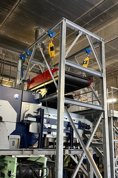 Placa overband DND-AC Mx8 F BEAST – separación de metales en la producción del combustible sólido recuperado CSR