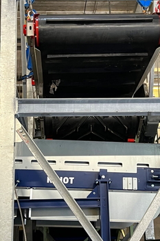 Placa overband DND-AC Mx8 F BEAST – separación de metales en la producción del combustible sólido recuperado CSR