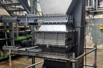 Tambor magnético cubierto MBZ en ejecución ATEX – separación de metales del polvo de carbón en una central térmica