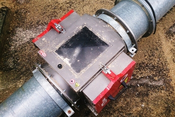 Farol magnético de placa ML – separación de metales de una mezcla de pienso granulado