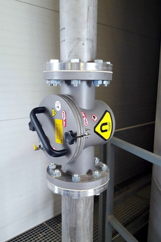 Separador magnético para tuberías MSP-S – transporte neumático de harina en la producción de pastas