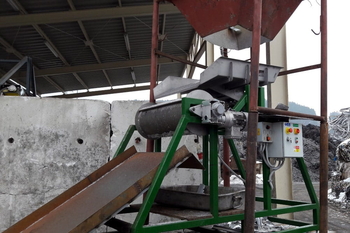 Tambor magnético MB – afinado de la fracción de hierro en el reciclaje de metales