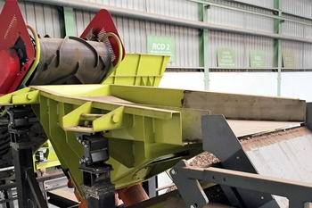 Alimentador vibratorio de distribución - clasificación de fracciones finas y preparación del material