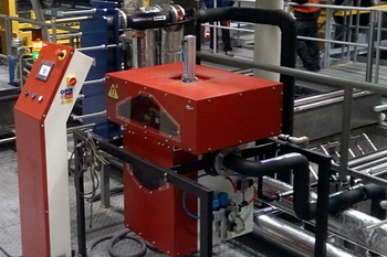 Filtro magnético de flujo MSP-AC – limpieza de la emulsión de refrigeración en una máquina herramienta en la industria mecánica