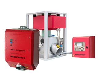 Detectores de metales industriales para equipos por gravedad