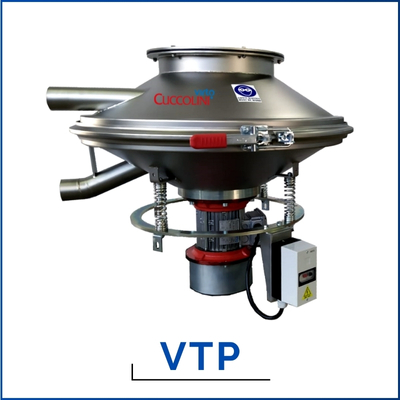 VTP: Tamiz vibratorio para transporte neumático