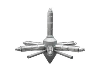 Filtro magnético para tolva - en forma de estrella SM