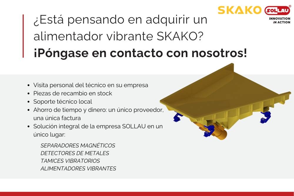 Alimentador vibrante SKAKO