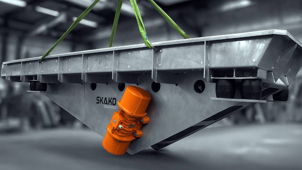 Transportador vibrante