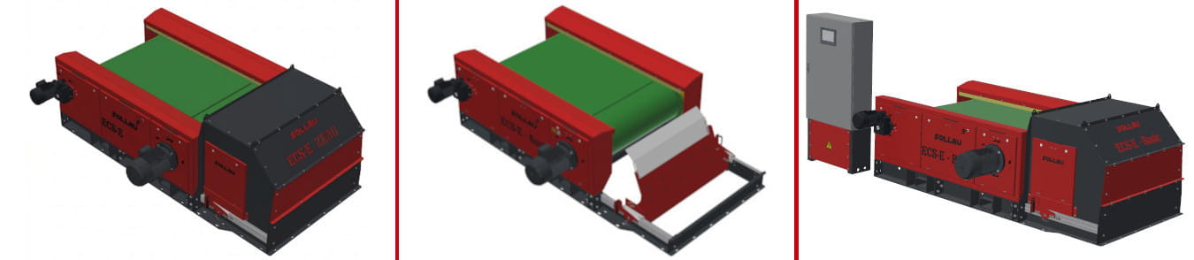 Separador magnético con rotor excéntrico ECS-E ZEBU