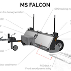 Limpieza de la escoba magnética para aeropuertos MS - equipamiento adicional