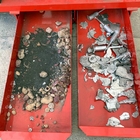 Separación de restos de aluminio de arena de fundición