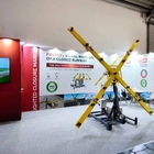 Cruz luminosa móvil para señalizar el cierre de la pista del aeropuerto