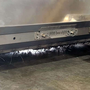 Escoba magnética MS 2000 FALCON para aeropuertos y superficies no pavimentadas