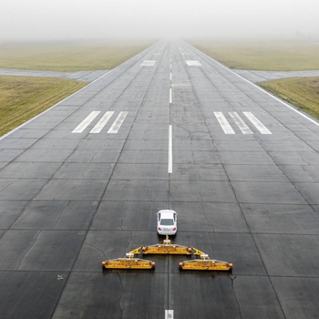 Escoba magnética MSA 9000 EAGLE para aeropuertos y grandes superficies