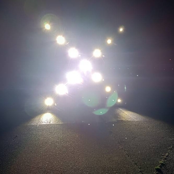 Cruz luminosa móvil FIREFLY 4 para señalizar el cierre de la pista del aeropuerto
