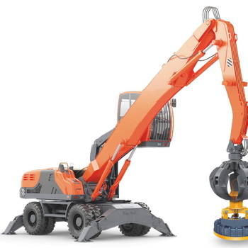 Electroimán para chatarra EMG-SM – imán circular para chatarra