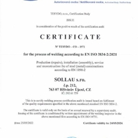 Certificate TESYDO